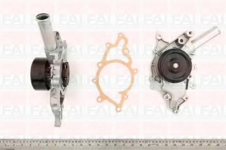 Водяной насос FAI AUTOPARTS Fischer Automotive One (FA1) WP6410