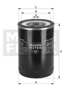 Топливный фильтр -FILTER MANN WK929