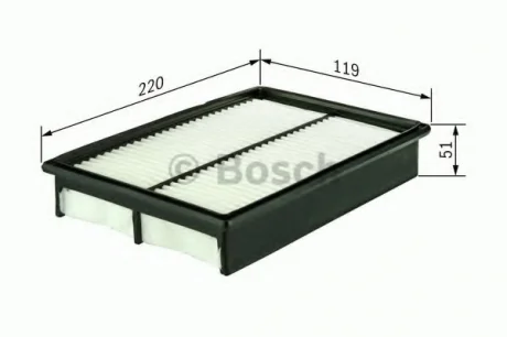 Фільтр повітря (РОЗПРОДАЖ) BOSCH F026400169