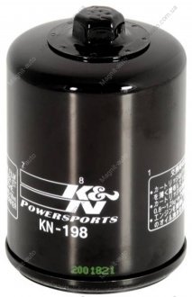 Масляный фильтр FILTERS K&N KN198