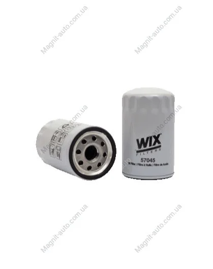 Фільтр оливний DODGE CALIBER 2.4 12-, JEEP G CHEROKEE 3.7 09 USA (вир-во WIX-FILTERS) WIX FILTERS 57045 (фото 1)
