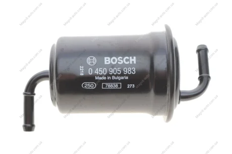 Паливний фільтр MAZDA 626 V, E MITSUBISHI CARISMA 1.6-2.0 10.89-06.06 BOSCH 0450905983