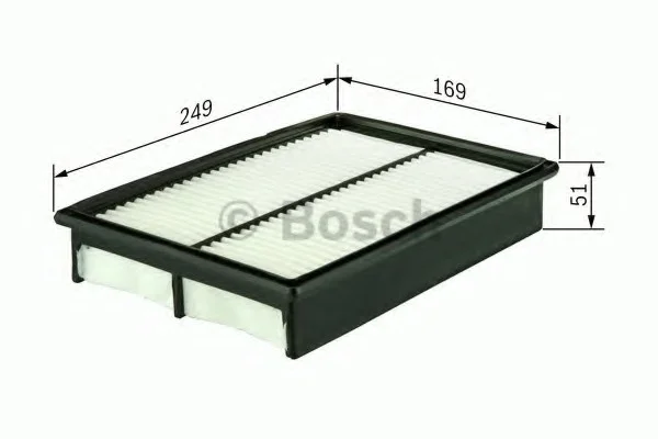 Воздушный фильтр BOSCH 1457433952 (фото 1)