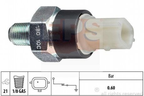 Датчик давления масла EPS 1800180 (фото 1)
