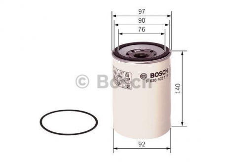 Топливный фильтр BOSCH F026402118 (фото 1)