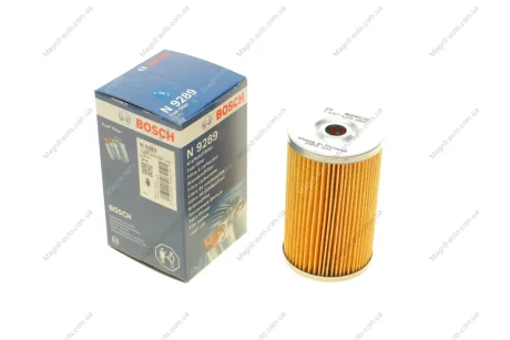 Паливний фільтр CITROEN BX, C25, C35, CX I, CX II, XM FSO POLONEZ, POLONEZ II PEUGEOT 205, 205 I, 205 II, 309, 309 I, 309 II, 405 I, 605, J5 RENAULT SAFRANE I 1.7D-2.5D 02.80-10.00 BOSCH 1457429289