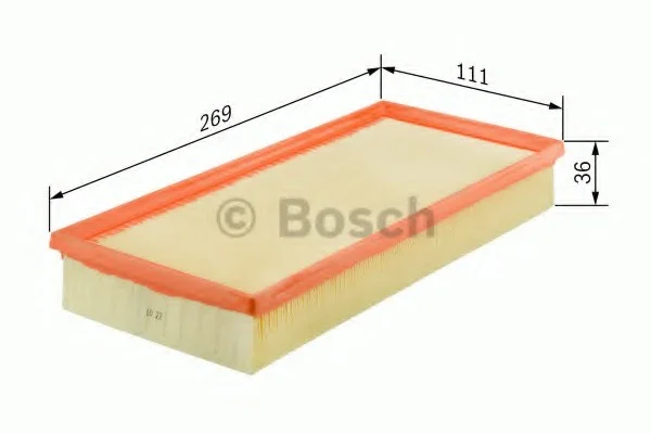 Воздушный фильтр BOSCH F026400442 (фото 1)