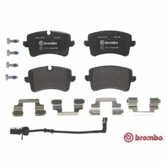 Гальмiвнi колодки к-кт. BREMBO P85150