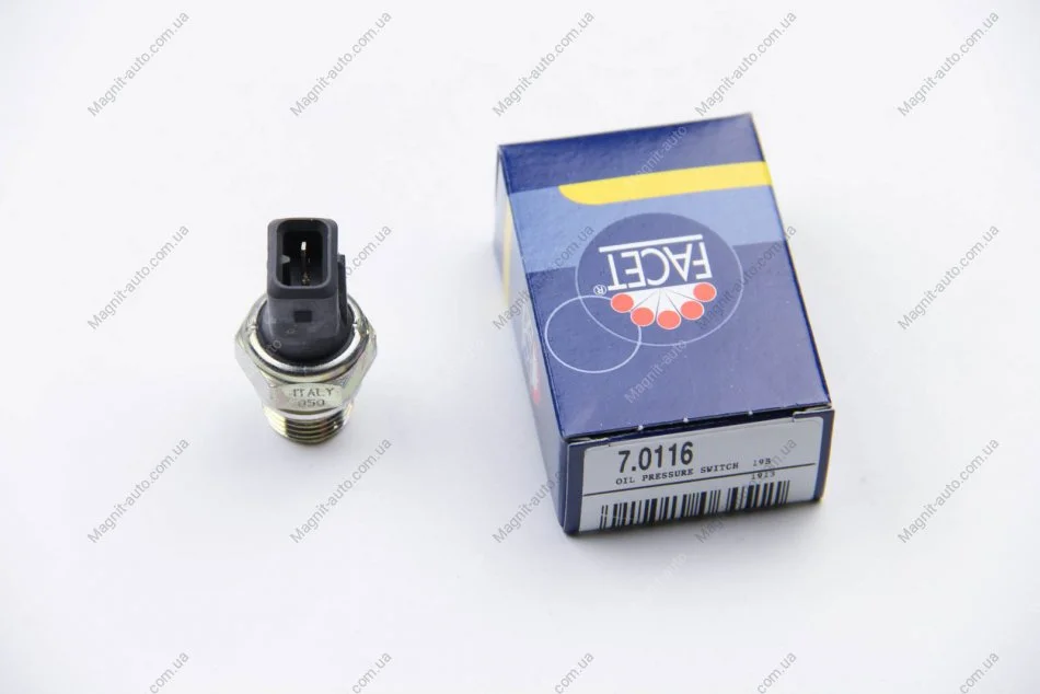 Датчик тиску олії (0,5bar/1 конт./чорний) BERLINGO/JUMPER 1.5-3.0 88-03 (7.0116) Facet FACET 70116 (фото 1)