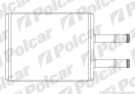 Радиаторы обогрева Polcar 4516N81