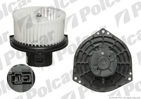 Вентиляторы кабины Polcar 2500NU1 (фото 1)