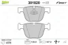 Тормозные колодки дисковые BMW 1/3/5/6/7/X5/X6 "3,0-6,0 "R "01>> Valeo 301820 (фото 1)