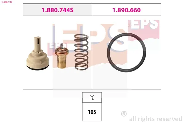 Termostat AU/SE/SK/VW EPS 1880744 (фото 1)