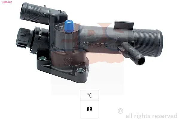 Термостат Renault Kangoo/Megane II 1.5 dCi 02- EPS 1880707 (фото 1)