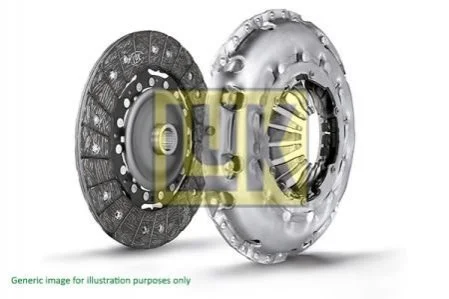 Комплект сцепления C5 II/III/C6/C8/407/607/807 2.2HDi 06- (240mm) РАСПРОДАЖА! LuK 624326619 (фото 1)