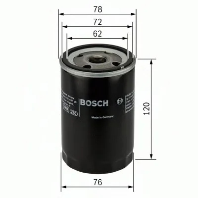 Масляный фильтр BOSCH 0451103344 (фото 1)