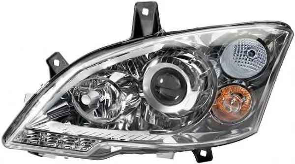Фара основная права, (D1S/H7/LED) Mercedes VITO (W639) 10-14 HELLA 1ZS009627321 (фото 1)
