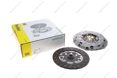 Комплект зчеплення (240мм) CITROEN C4 AIRCROSS MITSUBISHI ASX, LANCER VIII, OUTLANDER II, OUTLANDER III PEUGEOT 4008 1.8D/2.2D 11.06- LuK 624341609
