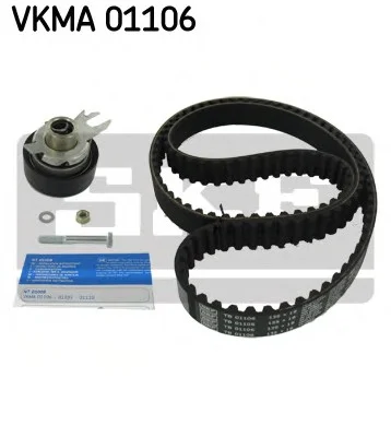 Роликовий модуль натягувача ременя (ролик, ремінь) SKF VKMA01106 (фото 1)