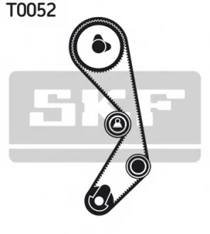 Комплект ремня ГРМ SKF VKMA02410