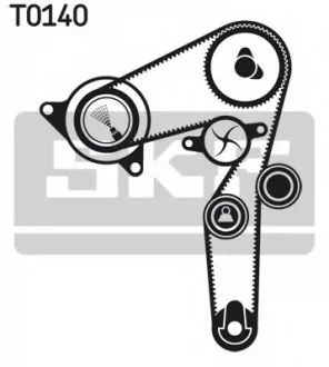 Комплект ремня ГРМ SKF VKMA02176