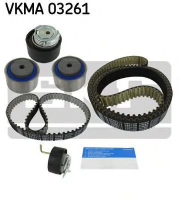 Ремкомплект ГРМ CITROEN/RANGEROVER/PEUGEOT 2.7-3.0HDI/TDV6 "08>> SKF VKMA03261 (фото 1)