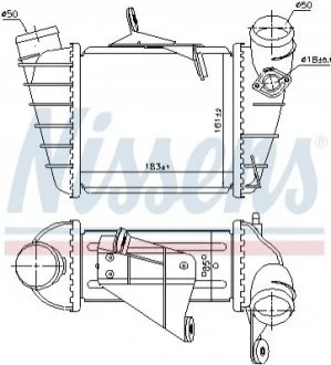 Радіатор наддуву NISSENS 961200