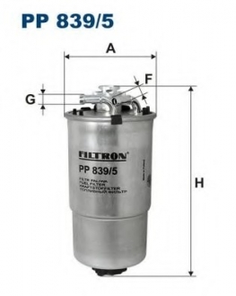 Топливный фильтр FILTRON PP8395 (фото 1)
