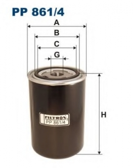 Топливный фильтр FILTRON PP8614