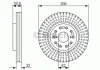 Тормозной диск BOSCH 0986479485 (фото 1)
