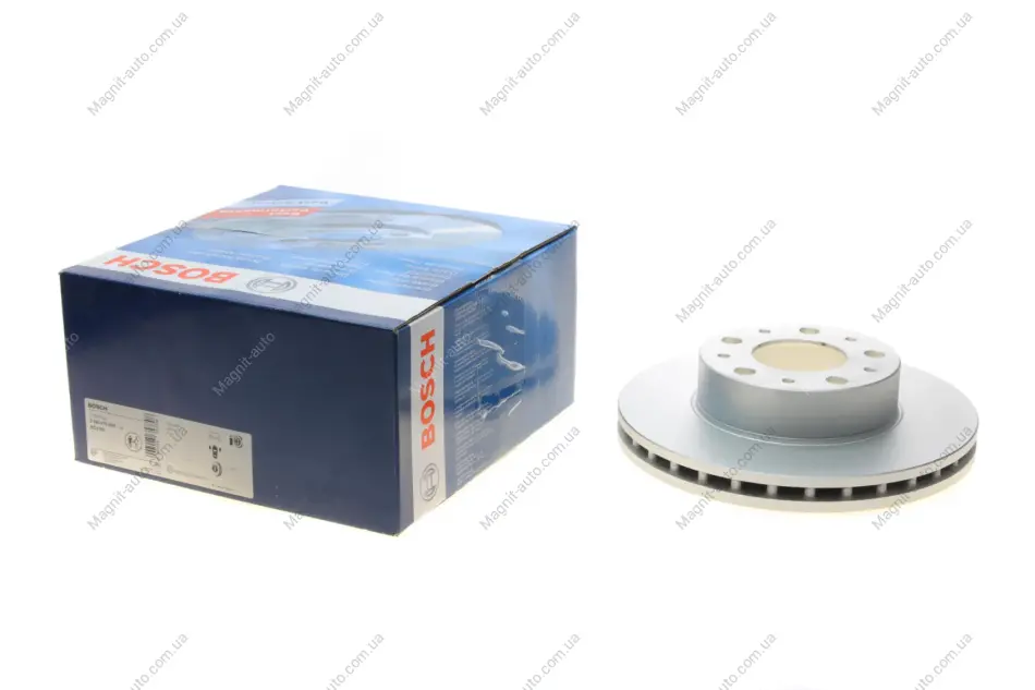 Диск гальмівний передн лів/прав CITROEN JUMPER III DAEWOO LEGANZA FIAT DUCATO MAZDA 6 OPEL MOVANO C PEUGEOT BOXER 2.0-Electric 06.97- BOSCH 0986479B99 (фото 1)