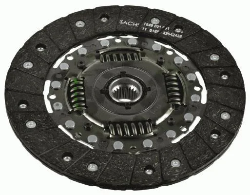 Диск сцепления (228мм) полный профиль FORD GALAXY I SEAT ALHAMBRA VW SHARAN 1.9D/2.0/2.3 03.95-03.10 SACHS 1878000193 (фото 1)