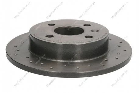 Тормозной диск зад. Astra 94-/Meriva A 03- (240x10) BREMBO 0876261X