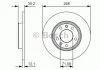 Диск гальмівний задній BOSCH 0986479C24 (фото 1)