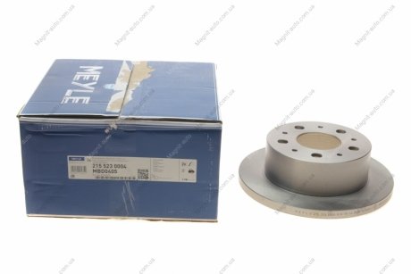 Тормозной диск MEYLE 2155230004 (фото 1)