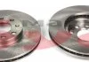 Диск тормозной, передний, 01- (260x24mm) MEYLE 6155216016 (фото 2)