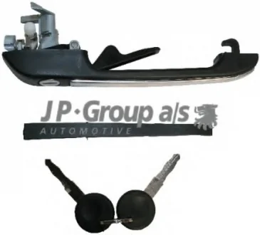 Ручка дверей перед. Golf/Passat -94 Л. (+замок) JP GROUP 1187100670