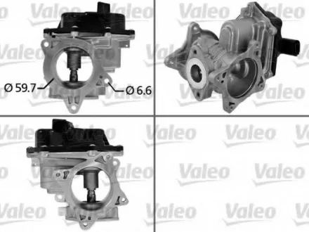 Клапан рециркуляції випускних газів (EGR) Valeo 700448