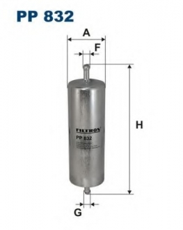 Топливный фильтр FILTRON PP832