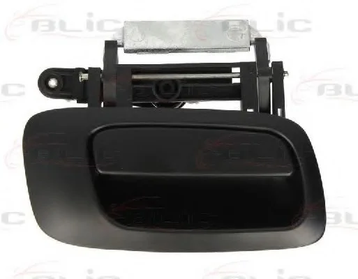 Ручка двери задней прав (наружная, черная) OPEL ASTRA G, ZAFIRA A 02.98-12.09 BLIC 601004030404P (фото 1)