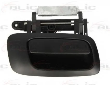 Ручка двери задней прав (наружная, черная) OPEL ASTRA G, ZAFIRA A 02.98-12.09 BLIC 601004030404P