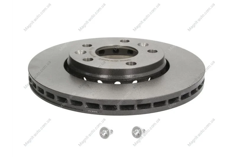 Тормозной диск перед. Duster/Fluence/Laguna/Megane/Scenic 07- (280x24) BREMBO 09A72711 (фото 1)