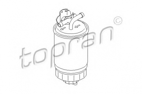 Топливный фильтр TOPRAN TOPRAN / HANS PRIES 102732