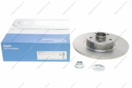 Тормозной диск зад. Renault Espace 02-15 (300x11) (+ABS) (с подшипником) Delphi BG9024RS