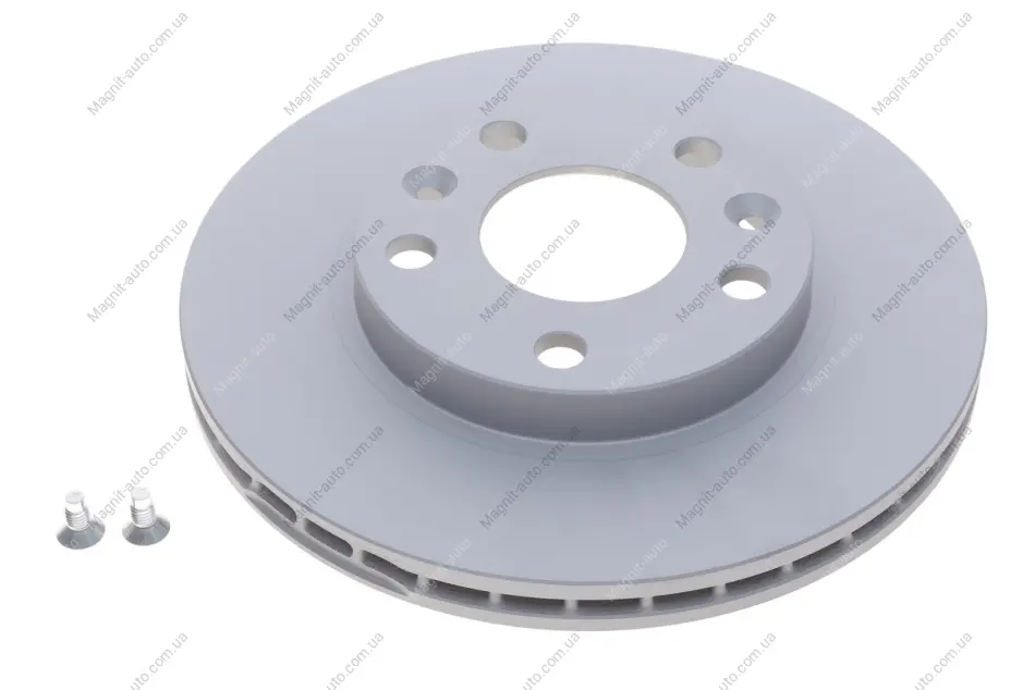 Диск гальмівний передн лів/прав DACIA DUSTER RENAULT DUSTER, KAPTUR, MEGANE IV 1.0-2.0 04.10- ATE 24012301191 (фото 1)