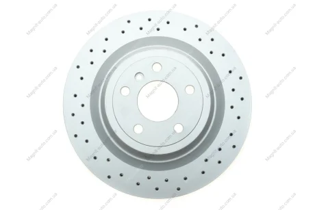 Диск тормозной, задний, 330mm M (W166), GLE (W166, C292) AMG 11-(перфорированный) ATE 24012202871