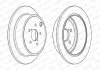 Комплект тормозных дисков (2 шт) задн лев/прав SUBARU BRZ, FORESTER, IMPREZA, LEGACY V, OUTBACK TOYOTA GT 86 1.5-3.6 04.07- FERODO DDF1883C (фото 2)