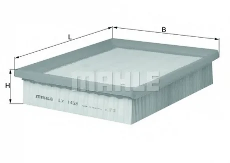 Воздушный фильтр KNECHT MAHLE / KNECHT LX1458