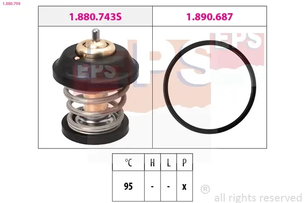 Termostat AU/SE/SK EPS 1880799 (фото 1)