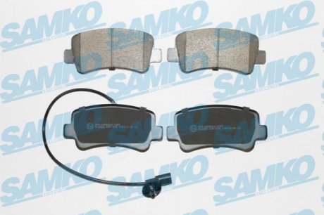 Колодки ЗАД торм SAMKO 5SP1578